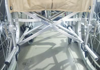 車イス用4点ストッパー