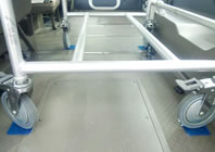 ストレッチャー用振動軽減マット